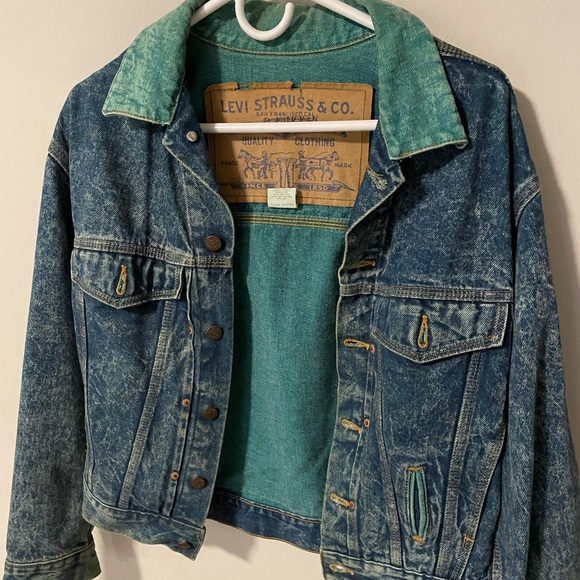 VINTAGE LEVI STRAUSS JEAN JACKET - Picture 2 of 5